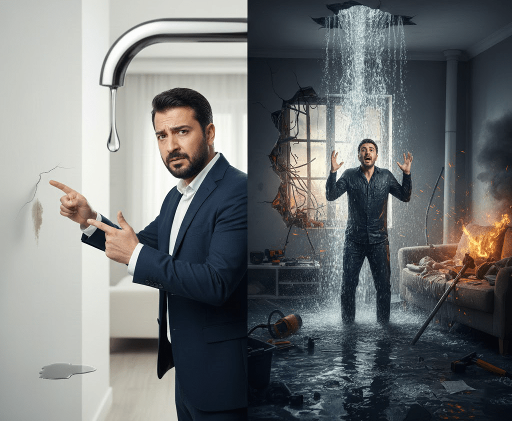 🏗️ Küçük Bir Arıza Nasıl Büyük Masrafa Dönüşür?