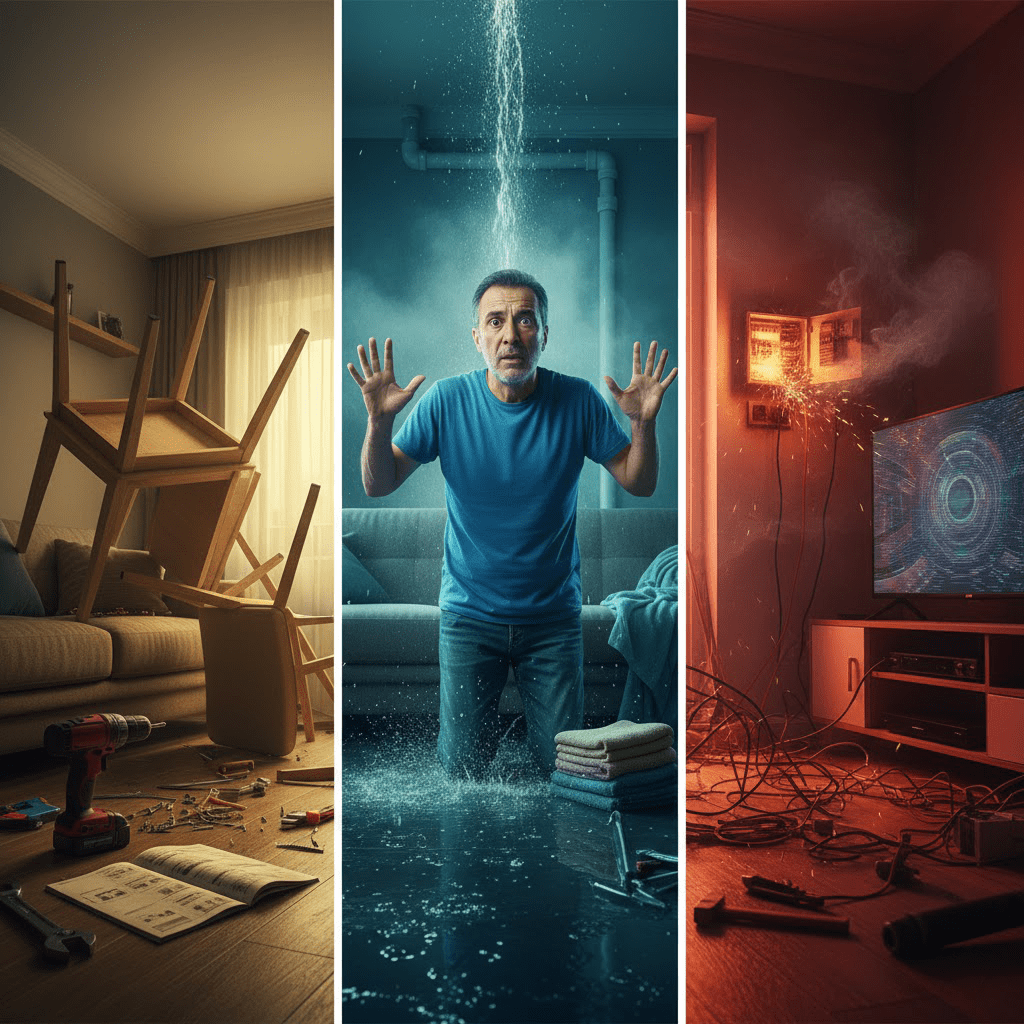 🚨 Montaj, Tesisat, Elektrik: Hangisi Gerçekten Acil?